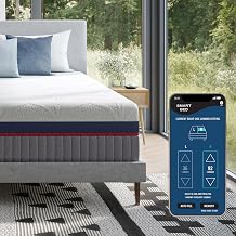 IZONE Smart Mattress, Dual-Sided Adjustable, Plush to Firm, Personalized Lumbar Support for Couples, Compatible with Adjustable Bases, 100-Night Trial 14-Inch, King U.S. Standard