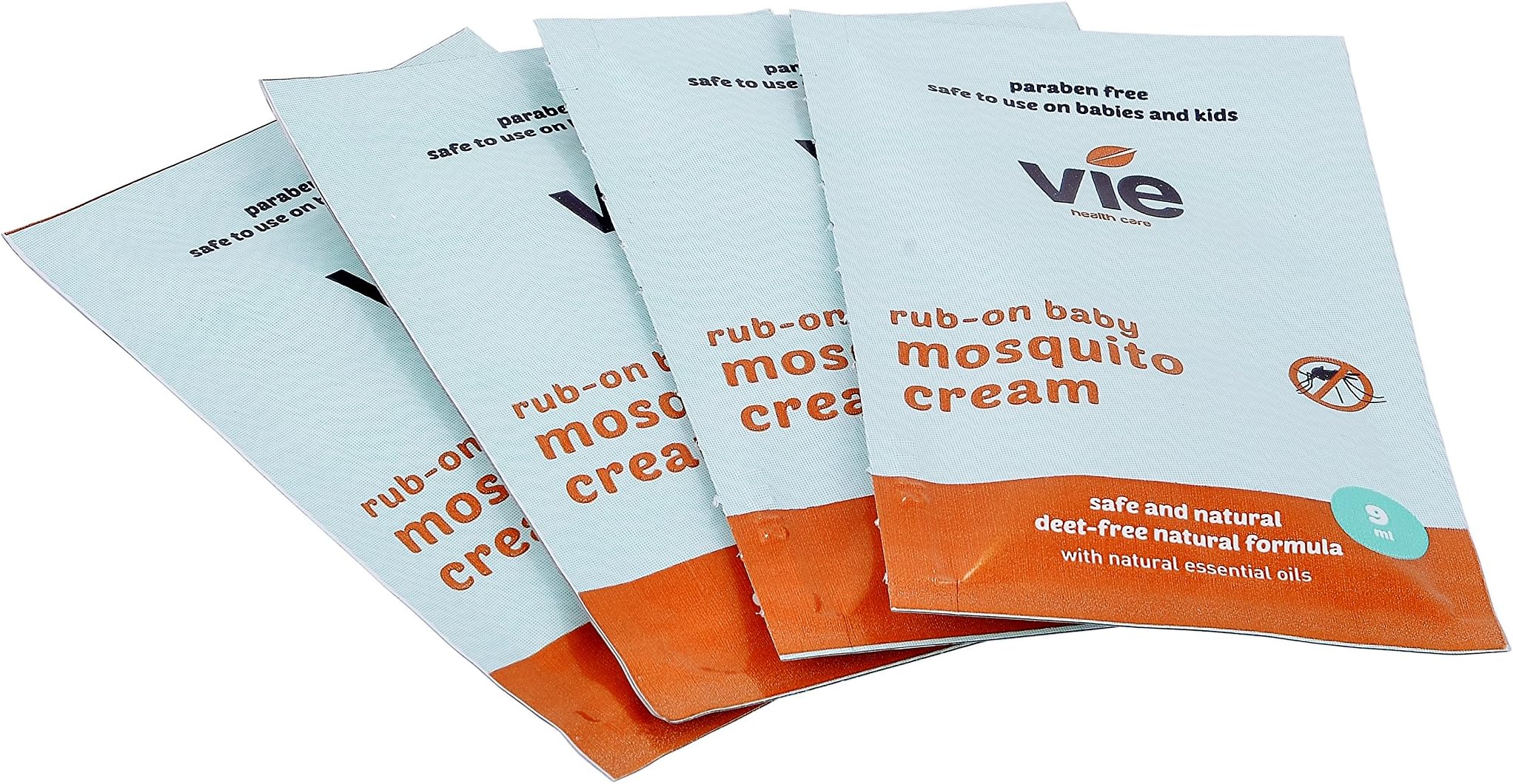 Vie Anti Mosquito Sachets, Deet Free, Suitable for Children and Babies 6 Patch