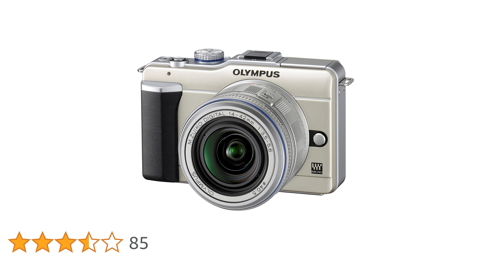 大人気❤️カメラデビューにピッタリ✨OLYMPUS E-PL1 軽量 ミラーレス Amazon | OLYMPUS ミラーレス一眼 PEN E-PL1レンズキット シャンパン