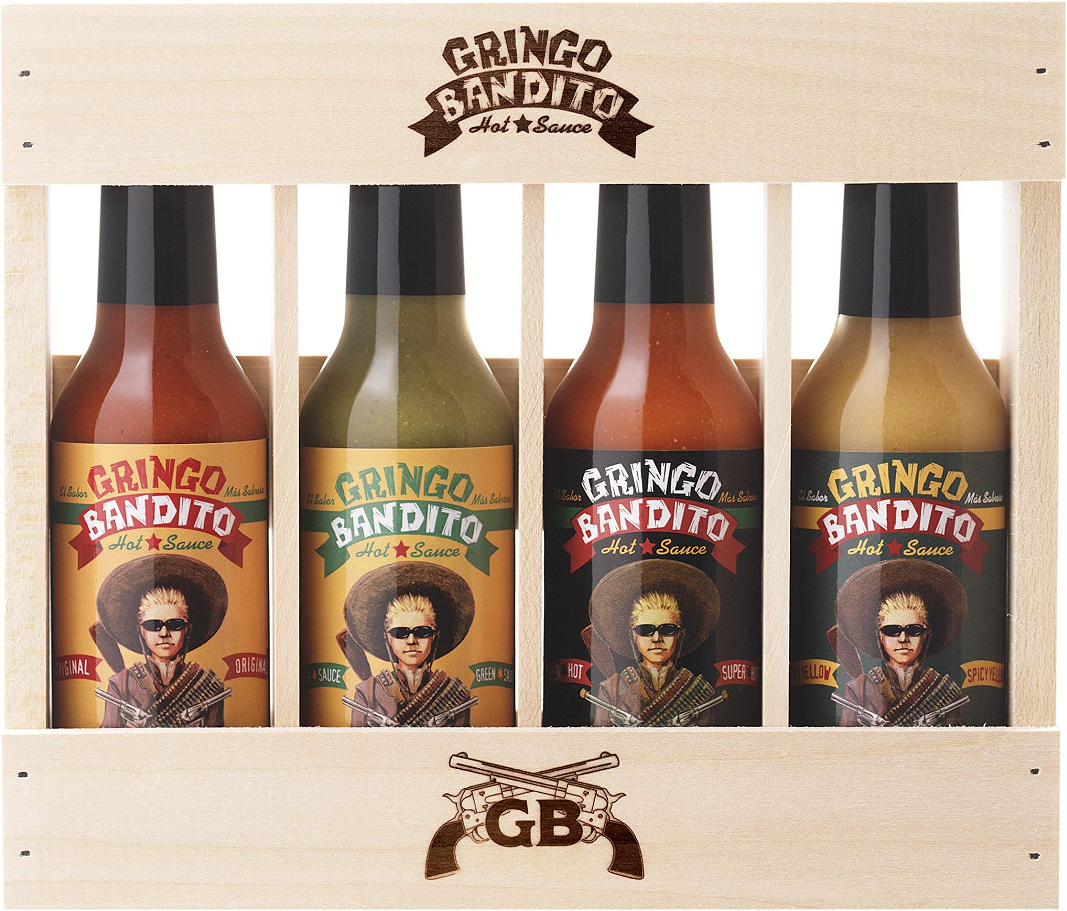 Gringo Bandito Hot Sauce, 5 fl oz Grocery & Gourmet Food