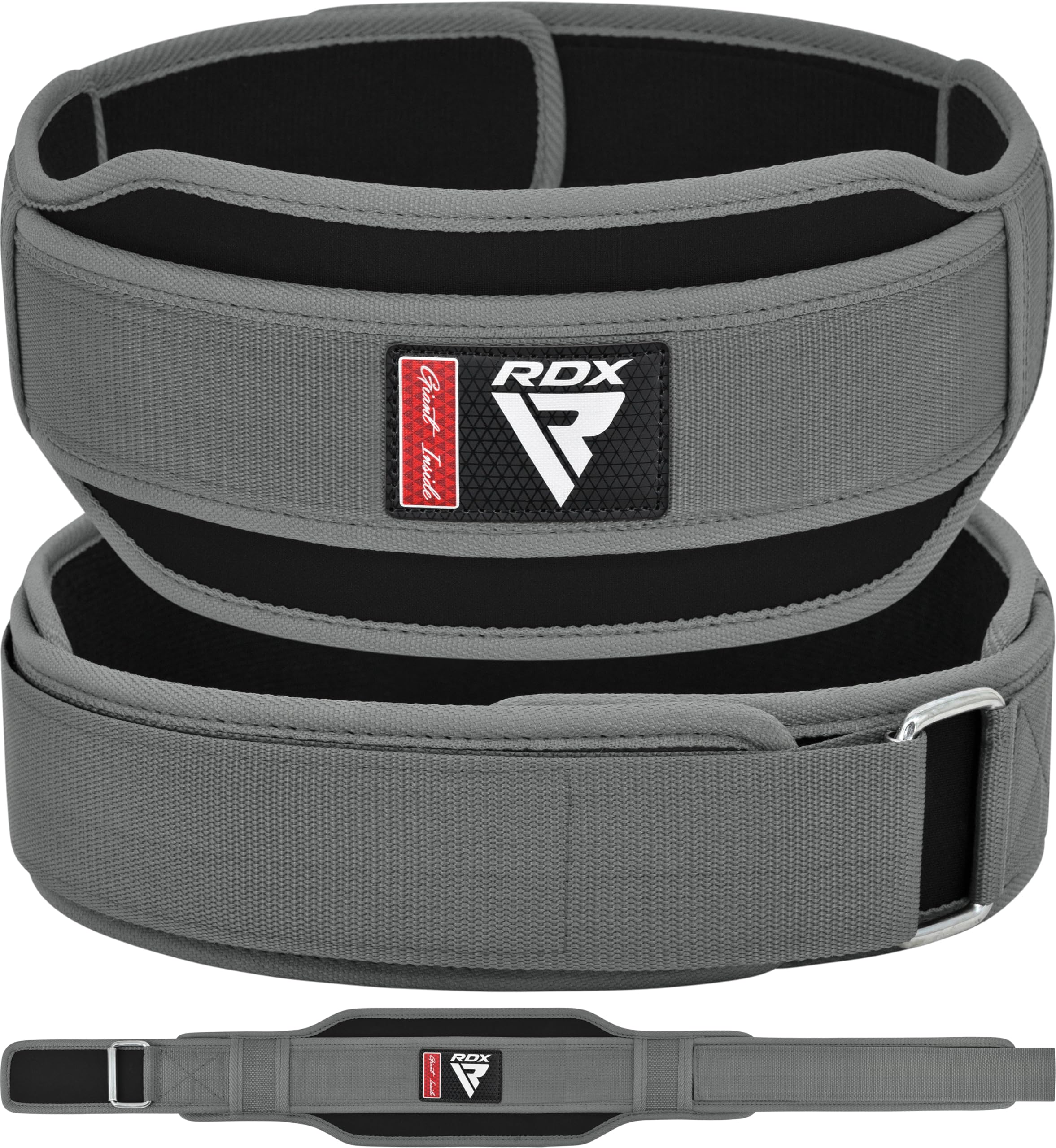 RDX Weight Lifting Belt for Men and Women, Durable EVA Foam Padding, Iron Buckle, Back Soft Support for Powerlifting, Bodybuilding and Weightlifting Gym Workout Fitness Exercise Equipment