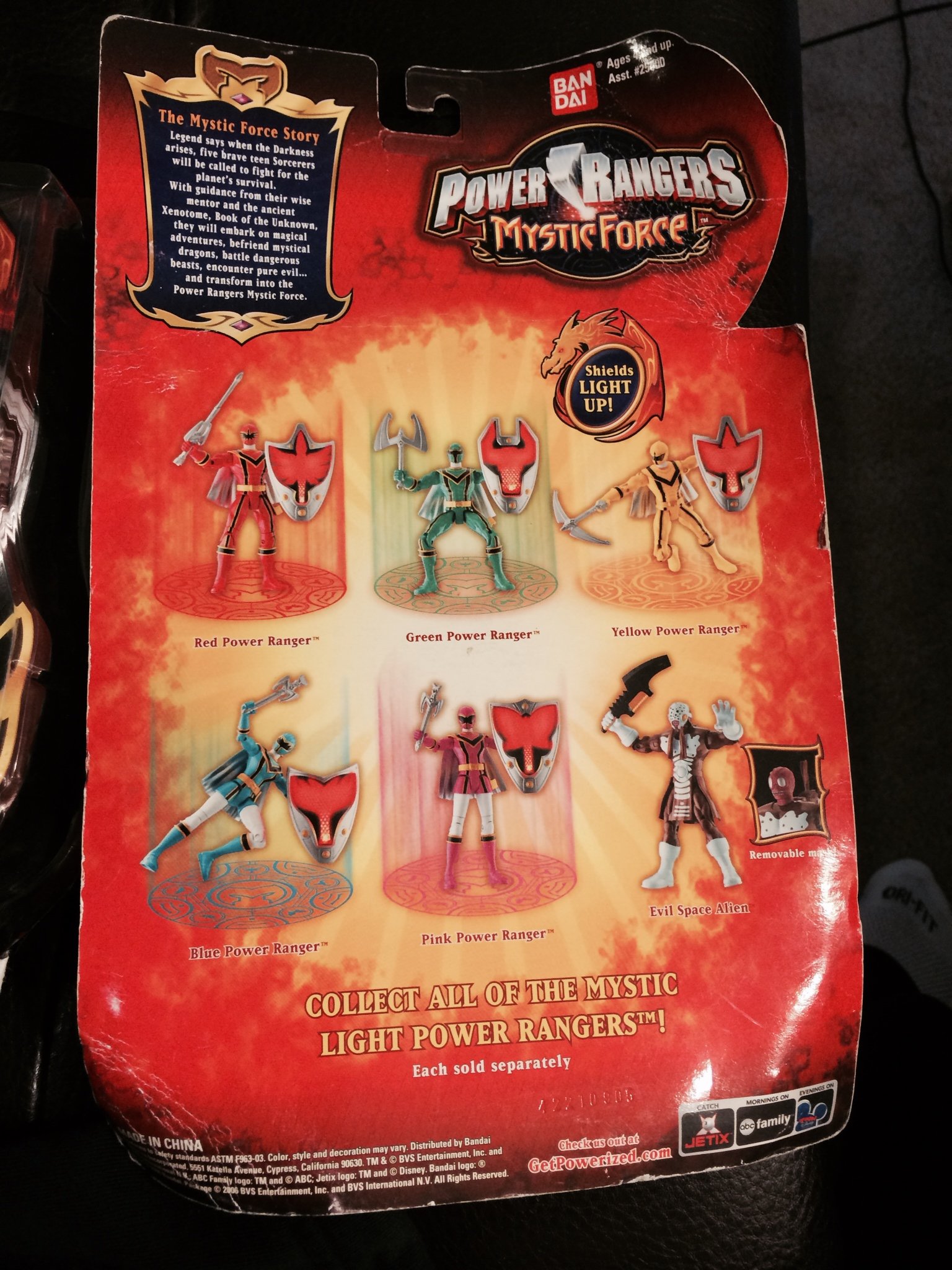 Bandai Power Rangers Mystic Force Green Mystic Light Ranger