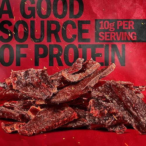 Miniatura 3 de Jack Links carne de res Jerky original bolsa de  libra bocadillo de carne sabrosa 032onzas de proteína y 80 calorías hecha con carne de res prémium