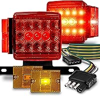 Vista 12 de Kit de luz trasera LED True MODS para remolque [DOT FMVSS-108 SAE AIS2T2/APC/L], resistente al agua IP67, luz de freno, señal de giro, luz trasera