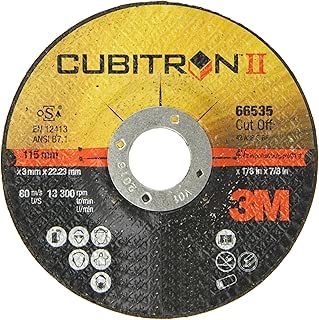 3M Cubitron II Cut-Off Wheel 66535, T27 4.5in x.125in x7/8in - coolthings.us