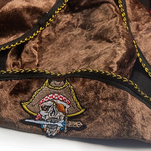 Miniatura 6 de Teetot & Co. Inc. Disfraz de capitán pirata duro para niños