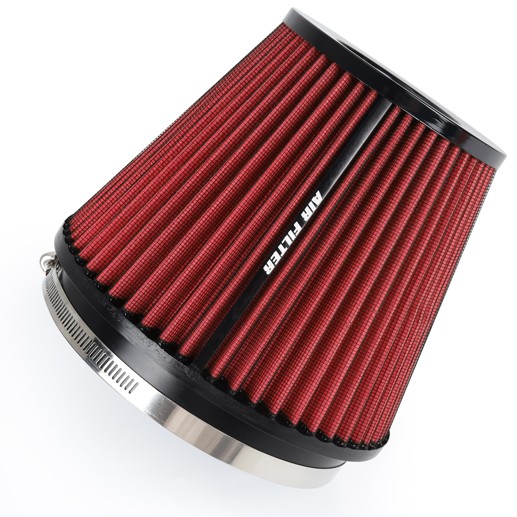 Photo 1 of VICSHOL Red Cold Air Intake Cone Filter