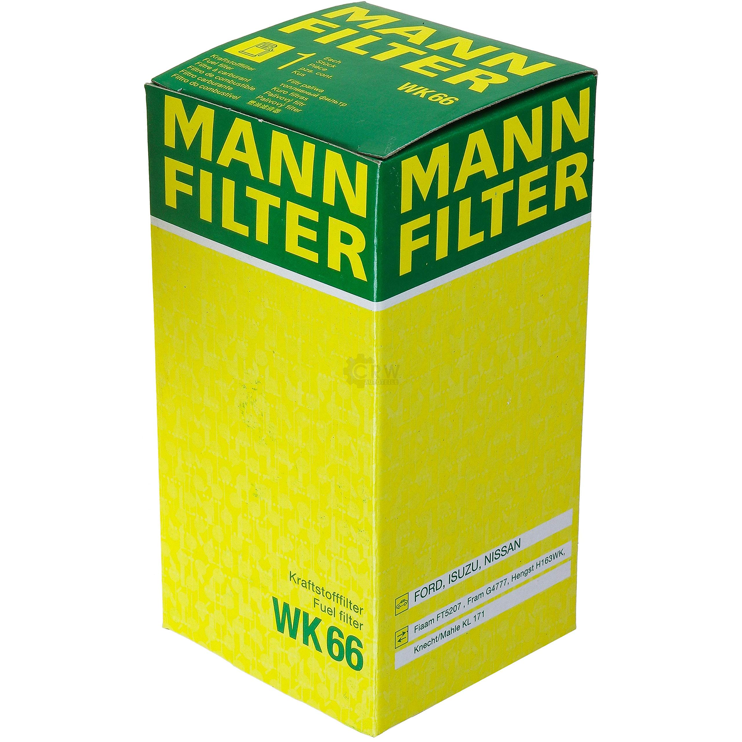 MANN-FILTER - Set di ispezione, filtro del carburante, filtro dell'olio, filtro dell'aria