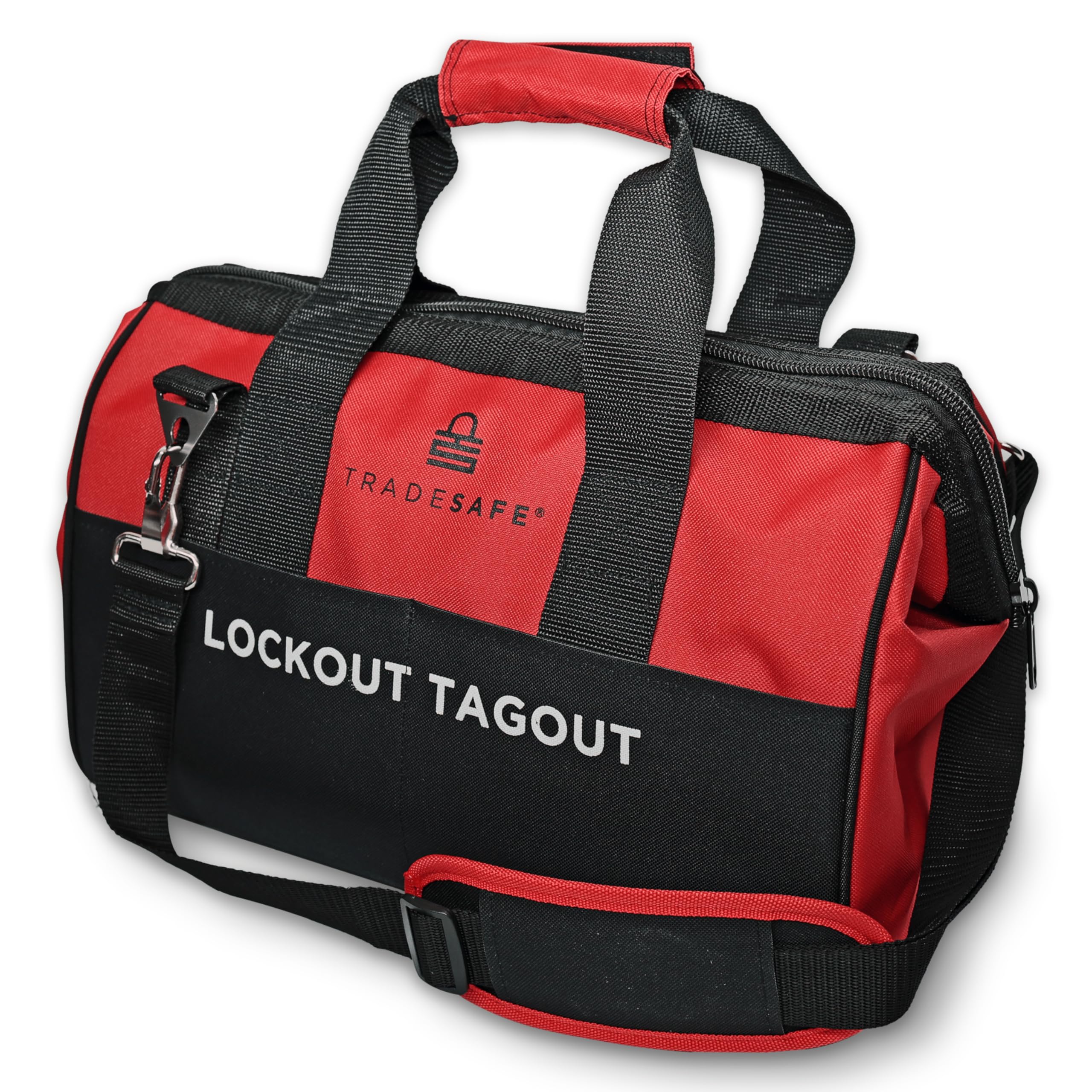 TRADESAFE Lockout Tagout Bag for Loto Devices - Polyester
