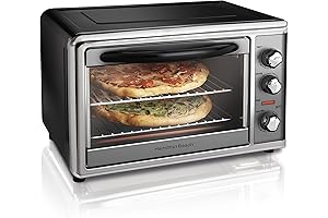 Hamilton Beach Countertop Toaster Oven with Rotisserie and Extra-Large Capacity