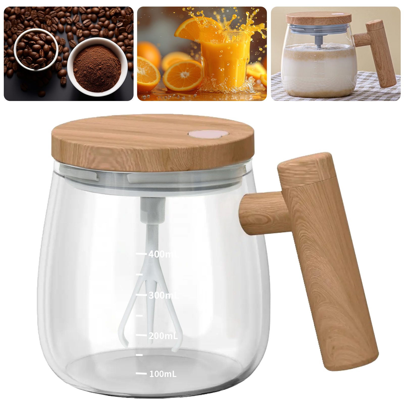 Amazon.com | VDHU Electric Mixing Mug,Self Stirring Coffee Mug