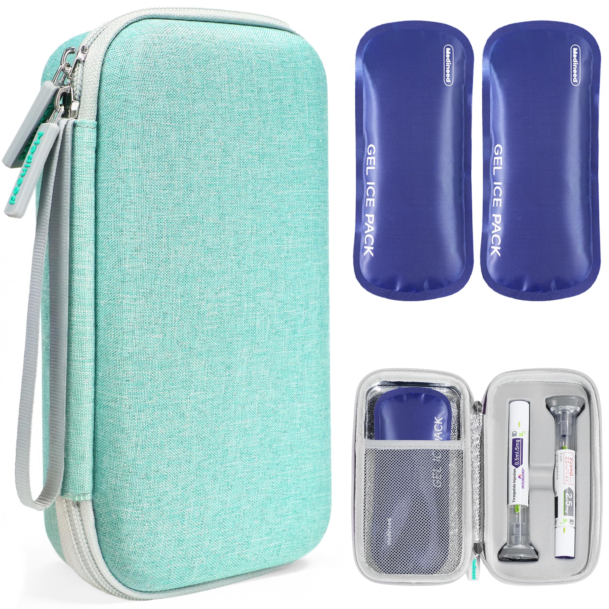 IPSA BOLIZER 6 175ml 2本セット Amazon.com: Portable Insulated Cooler Travel Case Fits 2 Zepbound