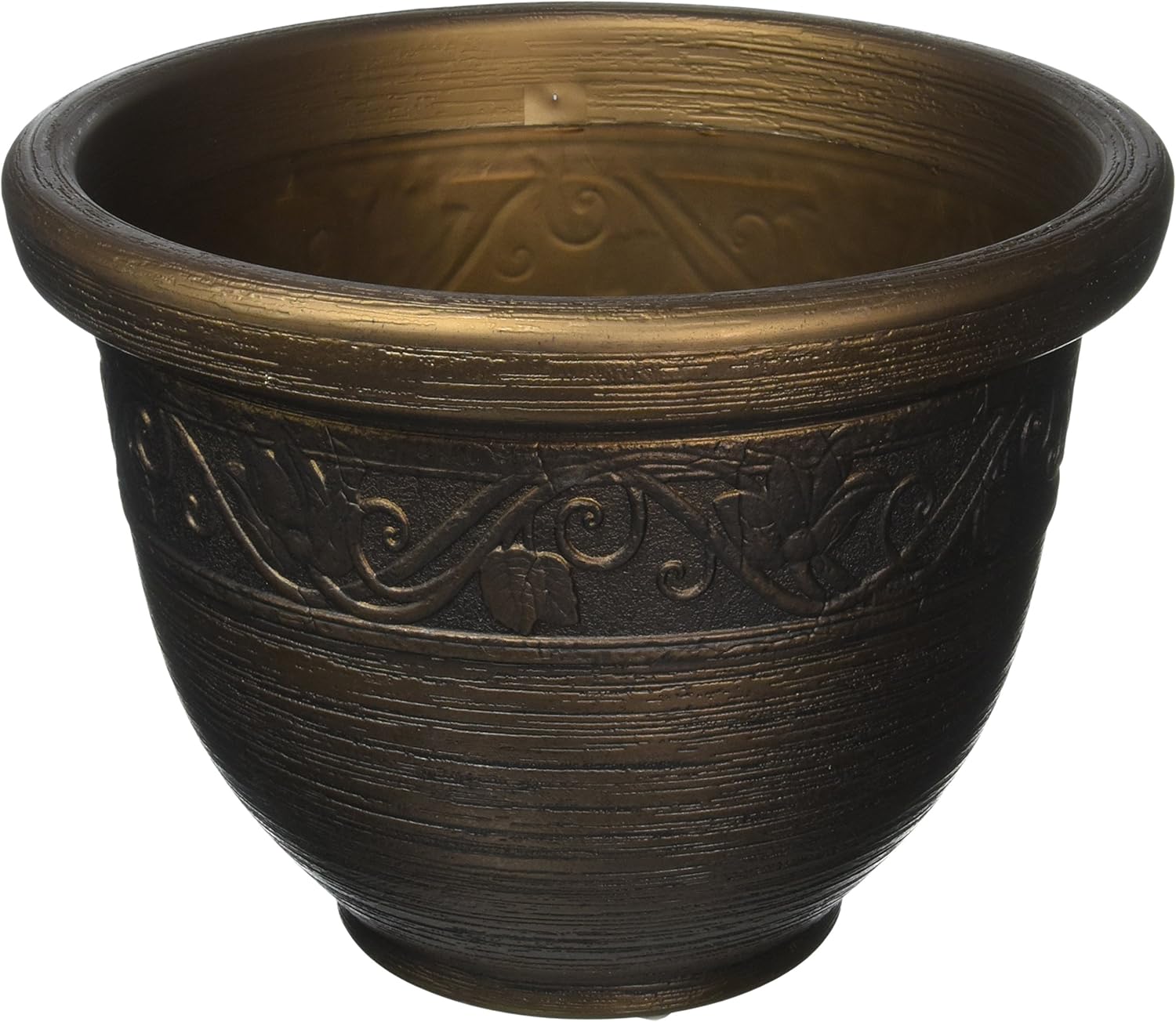 Planters Pride ZEA12001P54 12Inch Celtic Bronze Glaze
