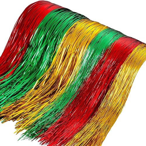 3000 hebras de decoración para árbol de Navidad, guirnalda de oropel iridiscente, carámbanos de flecos de papel de aluminio para Navidad, decoración
