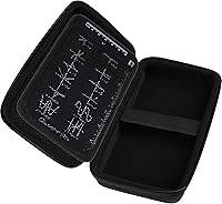 Vista 3 de Funda con cierre para calculadora gráfica (G1-CALCCASEBLK), de la marca Guerrilla, Negro