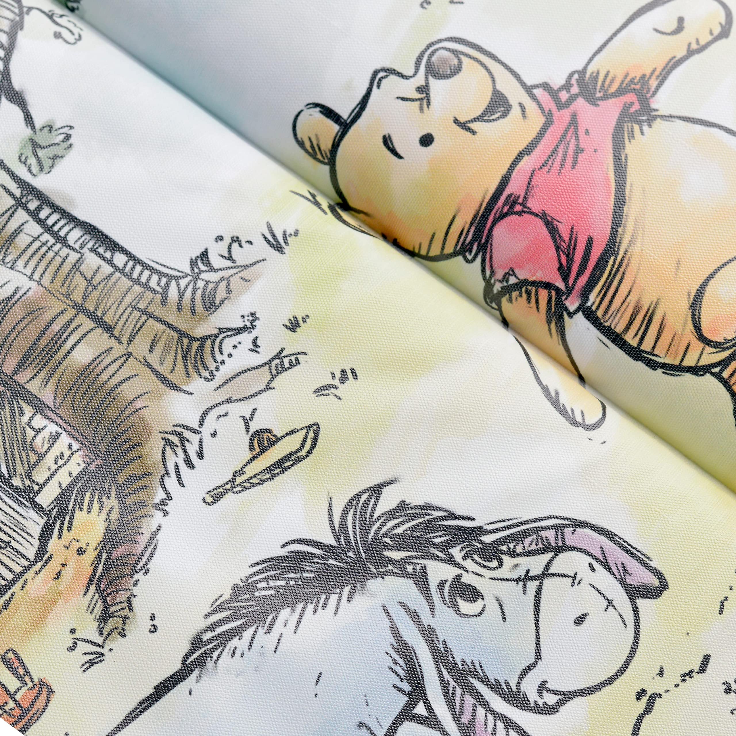 Keeper Fasciatoio Winnie the Pooh Bianco, Adatto per Tavolo, Facile da Pulire