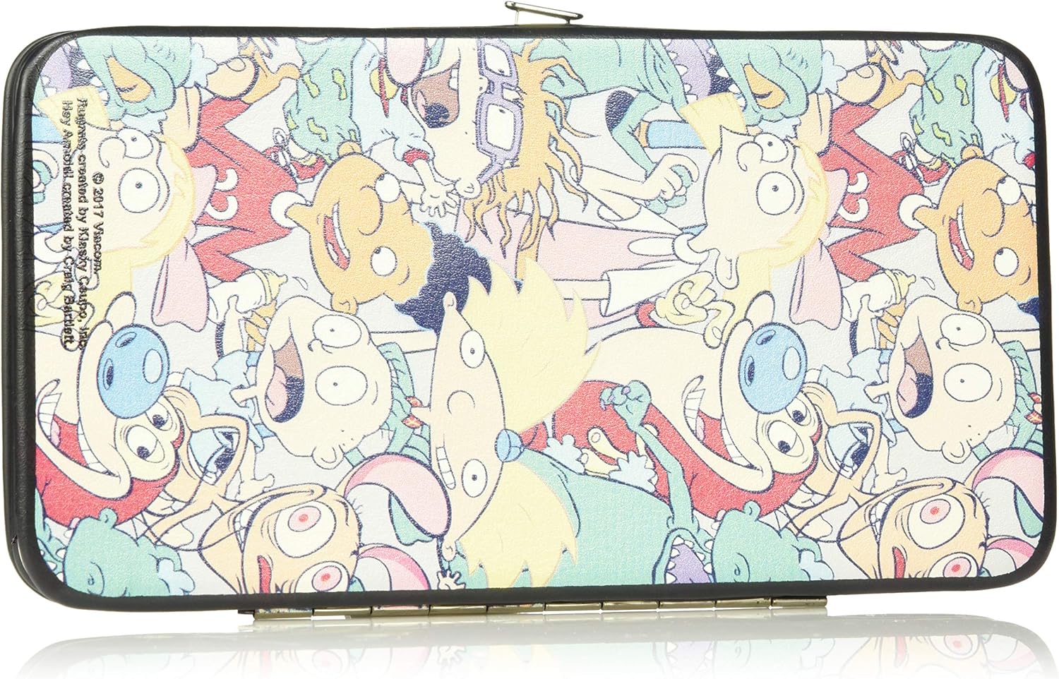 Nick Rewind - Wallet - Buckle-Down Hinge Wallet 90's Kid 8-Character Mash Up Collage Womens Girls, Multicolor - Image 3