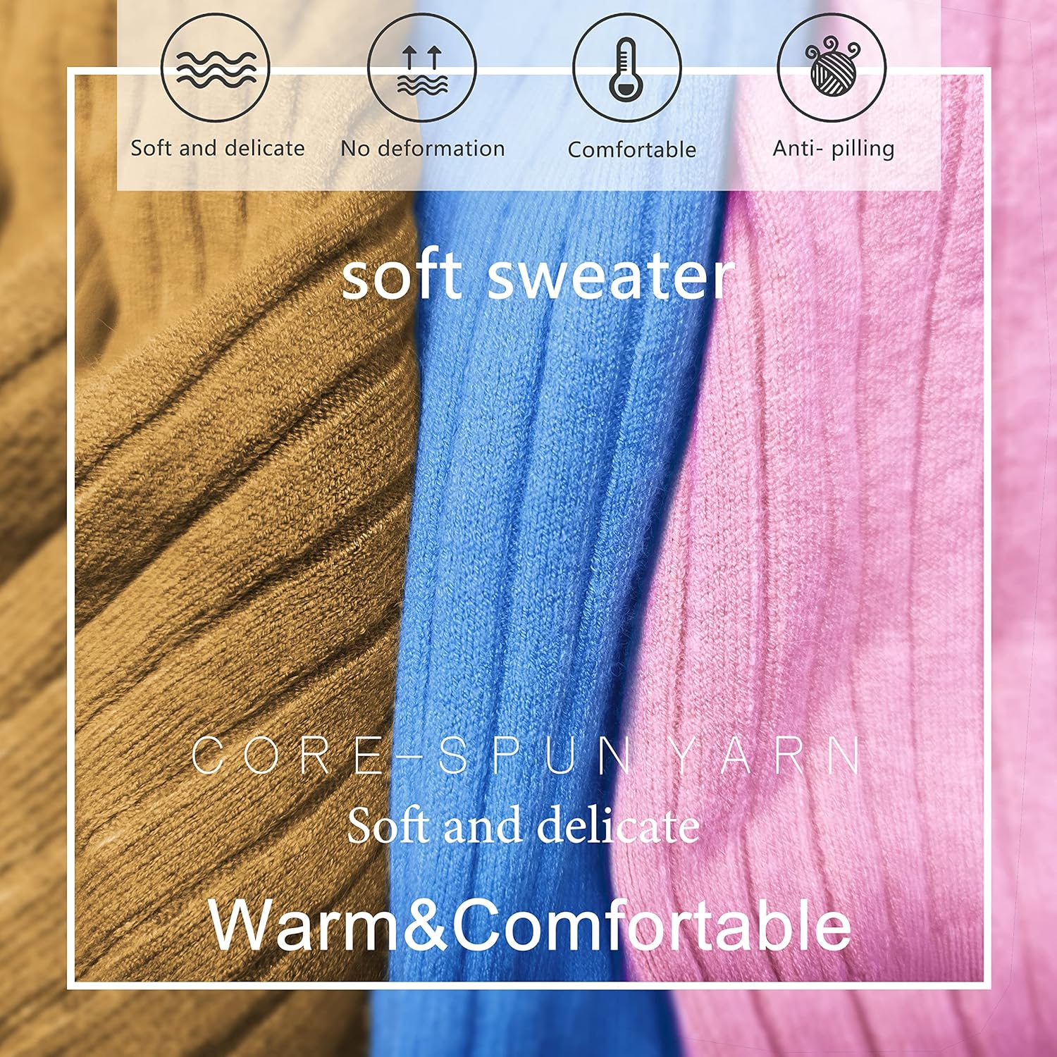 Women's Long Sleeve Cropped Cardigan Sweaters V Neck Solid Button Down Knit Bolero Shrugs - Image 5