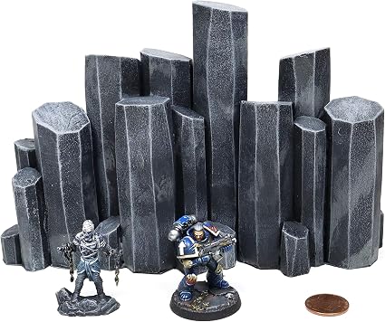 Amazon.com: Basalt Pillars Rock Formations - Terreno hecho a mano para ...