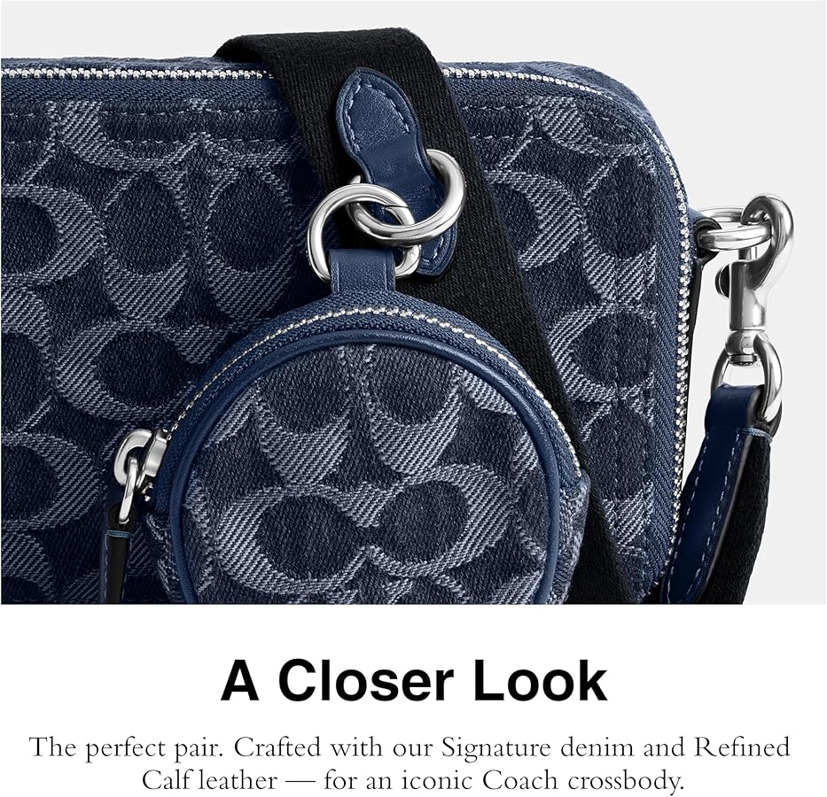 Amazon | [Coach] コーチチャータースリムクロスボディ。, ディープ