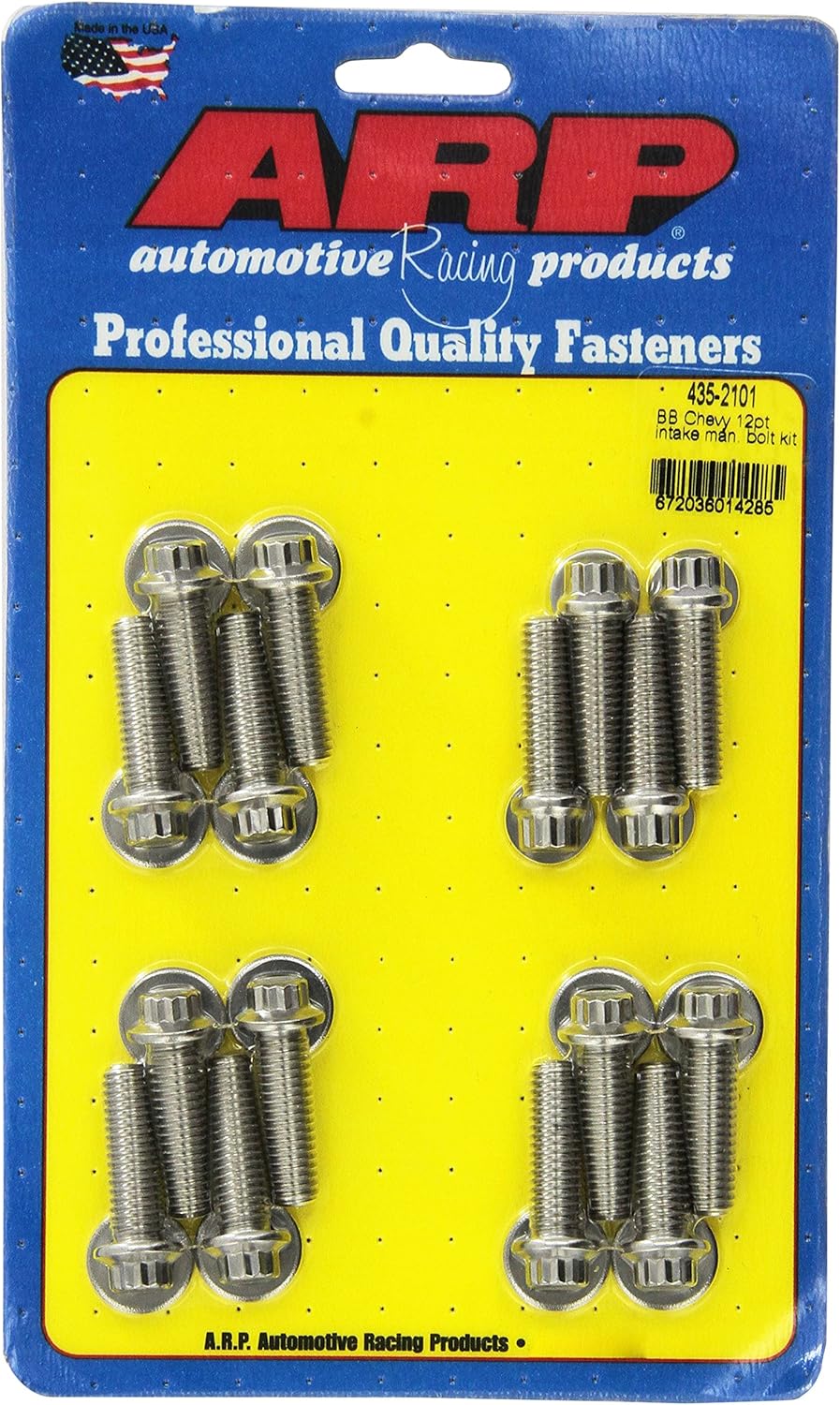 ARP 4352101 Stainless 300 12-Point Intake Manifold Bolt Kit