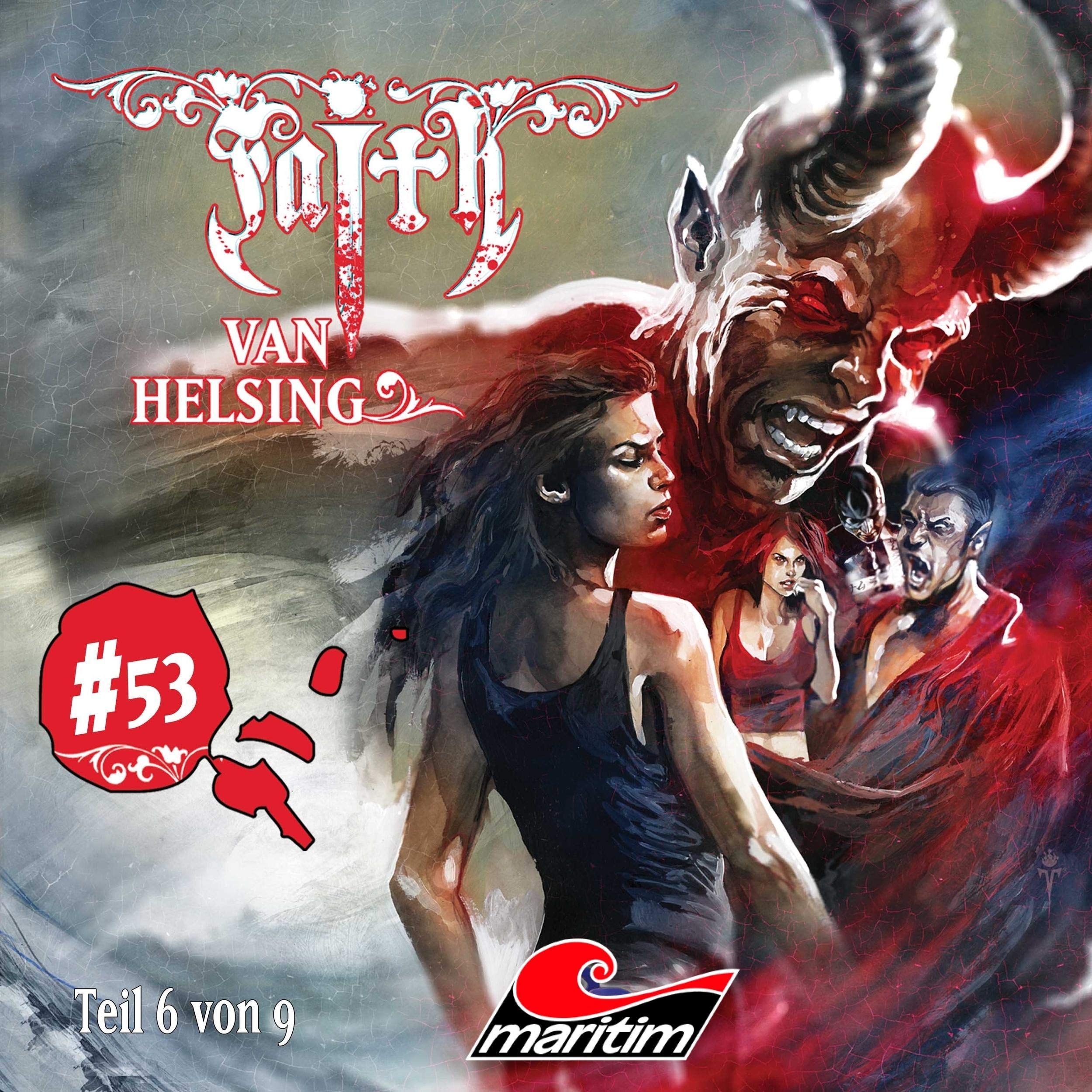 Cover art for Kampf der Giganten: Faith - The Van Helsing Chronicles 53