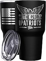 Vista 49 de We The People Holsters - Vaso térmico de 30 onzas, Únete o Muere, Negro