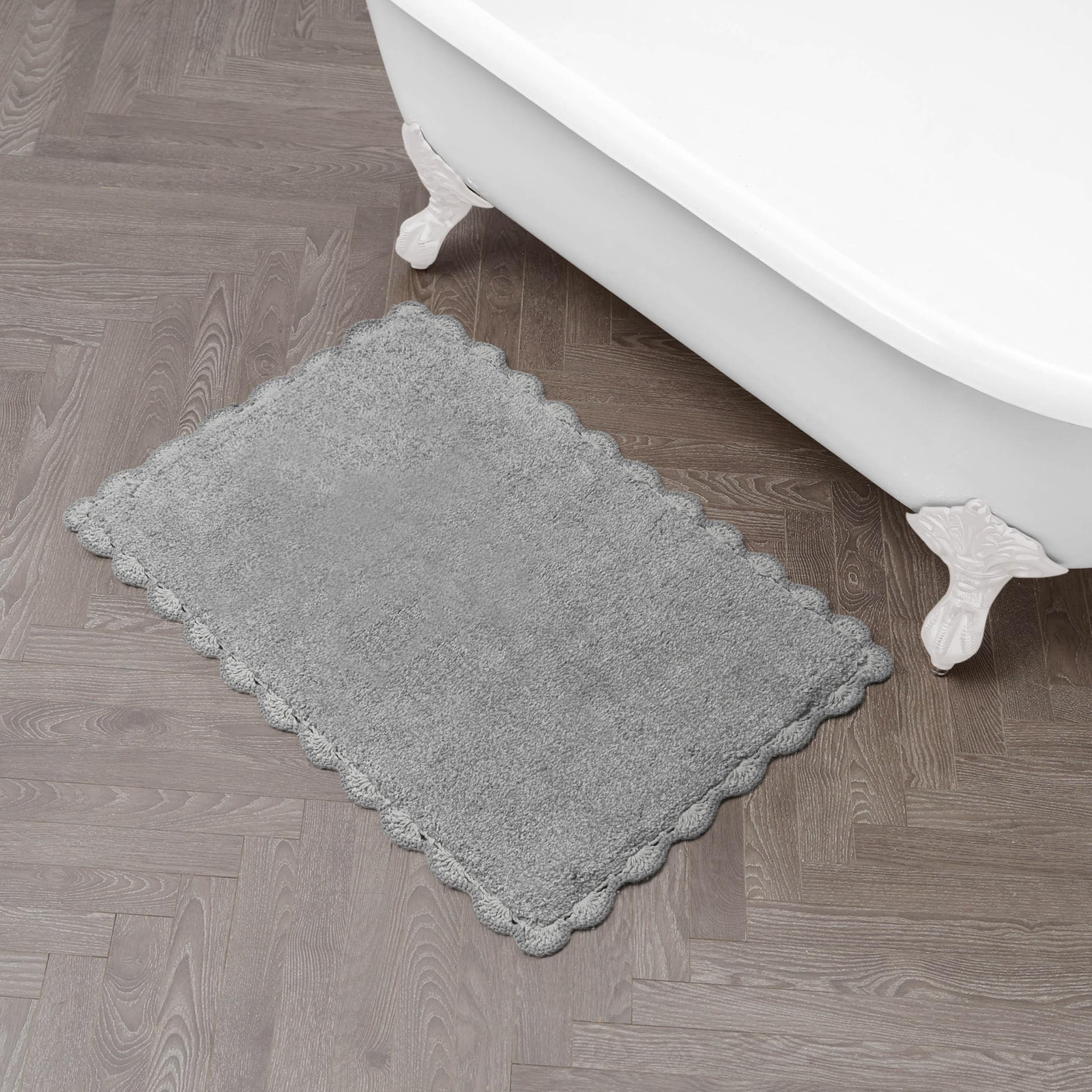 Tapis de bain 100% coton Laura Ashley idéal pour sortie de douche