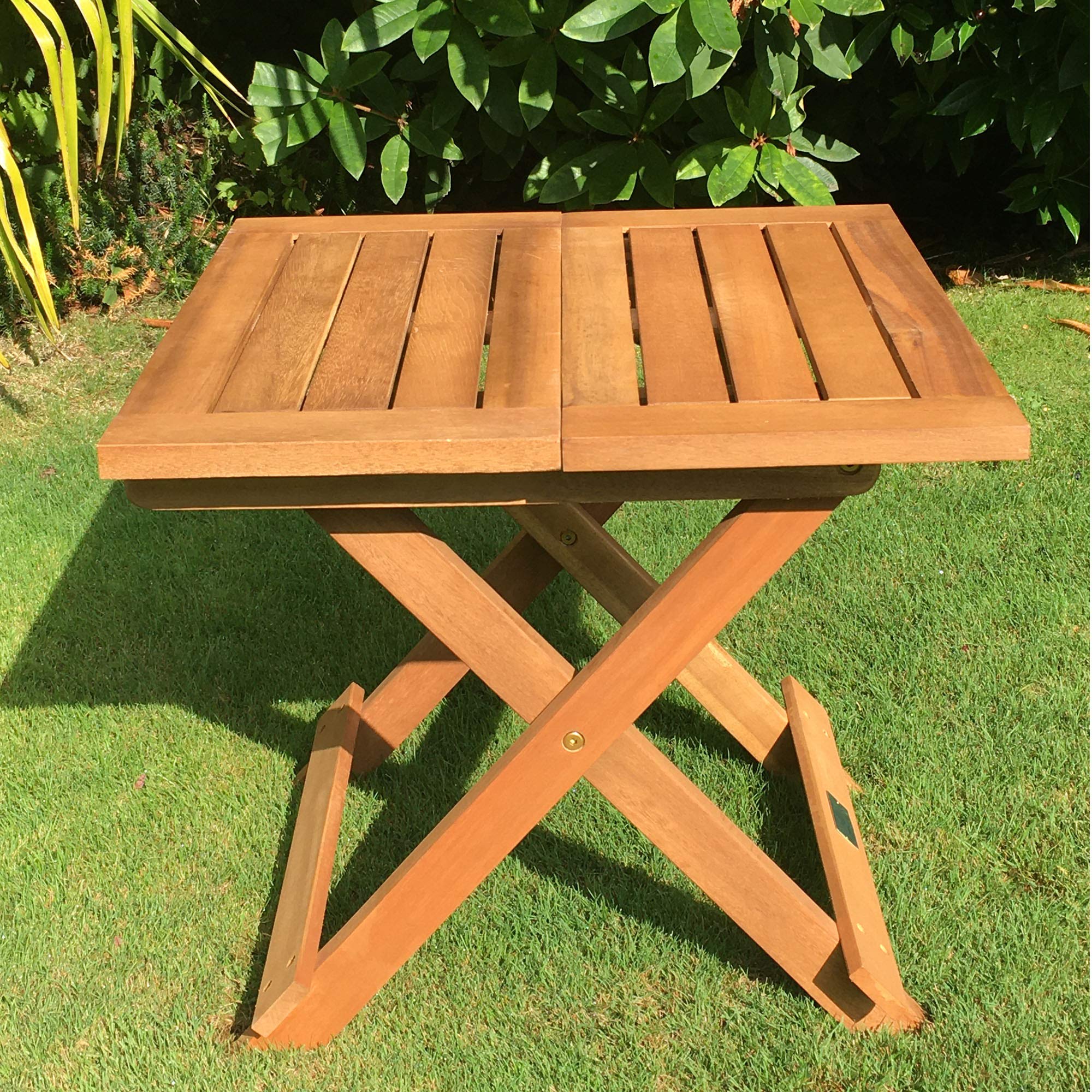 WAQ×DOORS　FOLDING WOOD TABLE ZLGONRL Folding Craft Table Wood Foldable Dining Table with