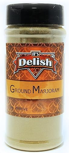 Mejorana molida por su delicia tarro mediano de 4 onzas