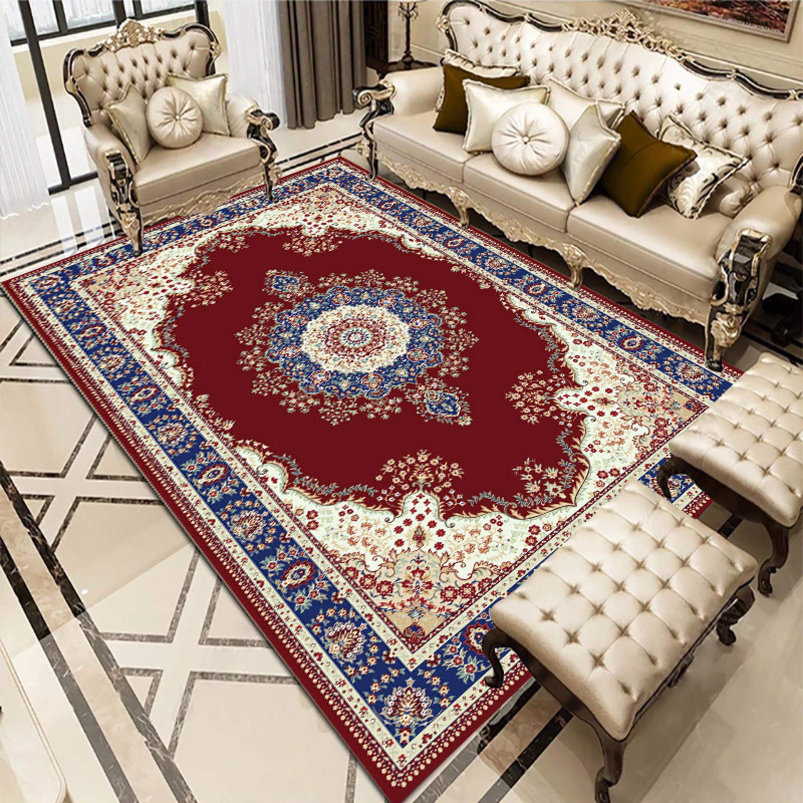 Tapis antidérapant NF style persan pour sécuriser vos sols