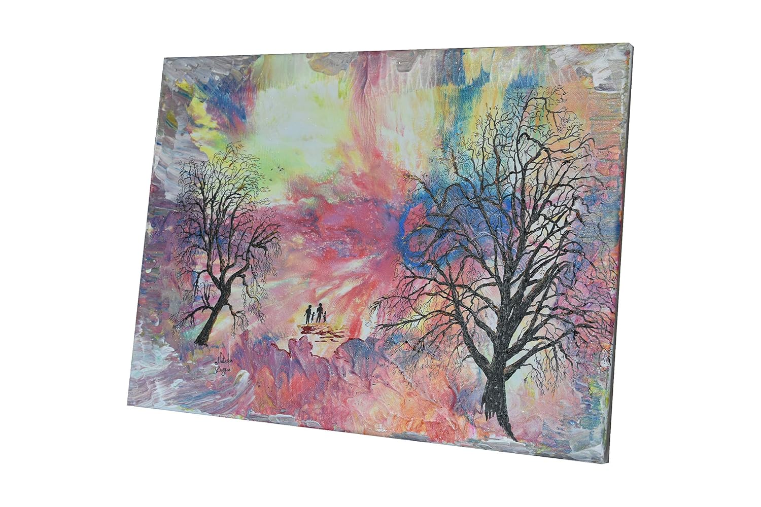 Humanity Stop Environmental Impact Piece Original Abstract Art On Canvas 40cm X 30cm Amazon Co Uk Handmade Products