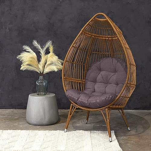 Miniatura 2 de Cojín para silla de huevos para exterioresinteriores, 44 in x 27 in x 4 in, Fig