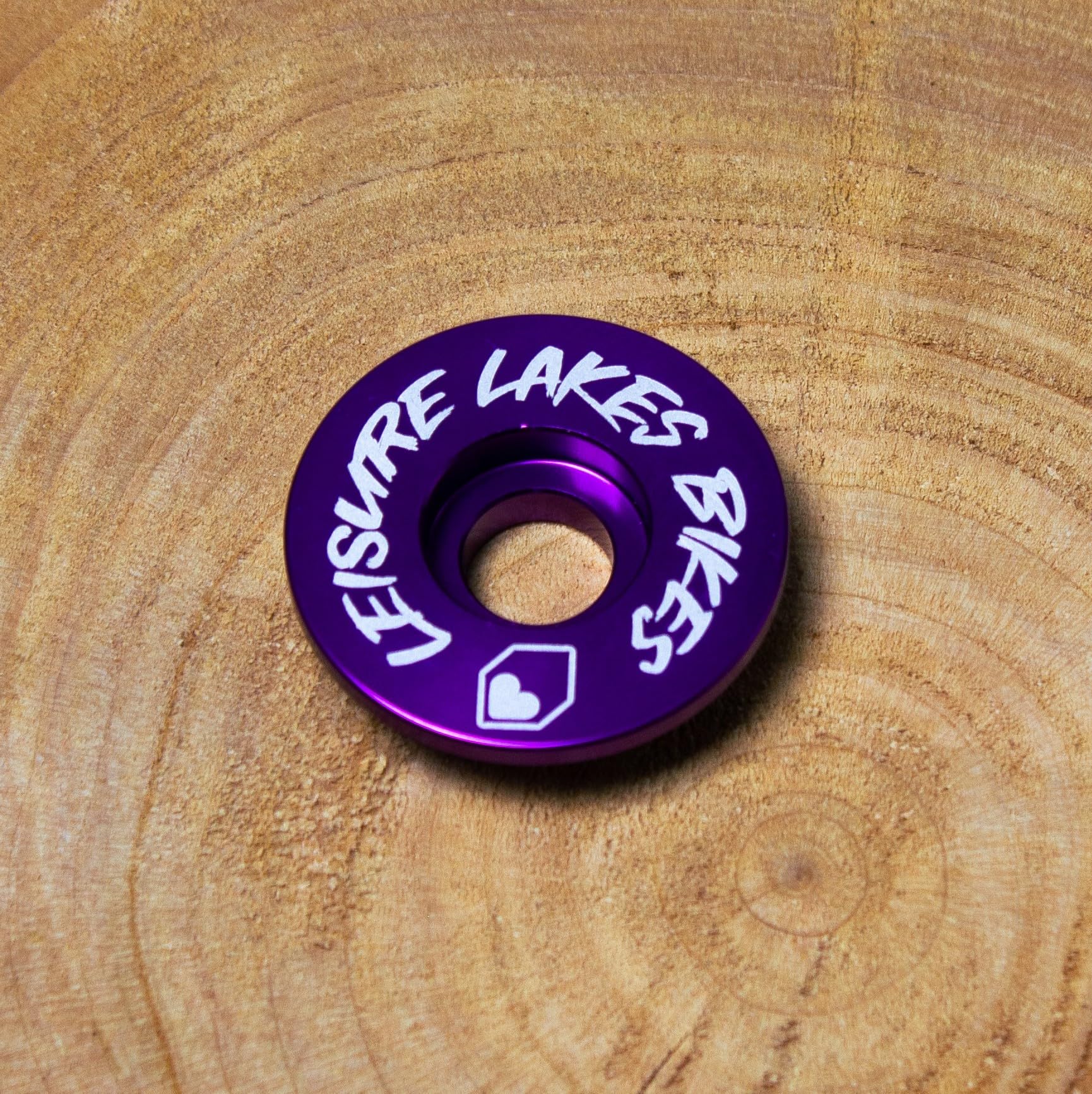 Burgtec Mountain Bike Headset Top Cap (LLB Purple, One Size)