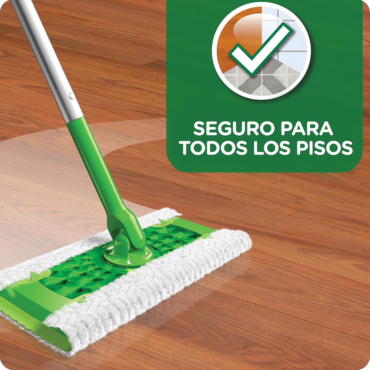 Swiffer Sweeper Wet Mopping Pad Refills for Floor Mop Open Window Fresh Scent 12 Count(Pack of 6)