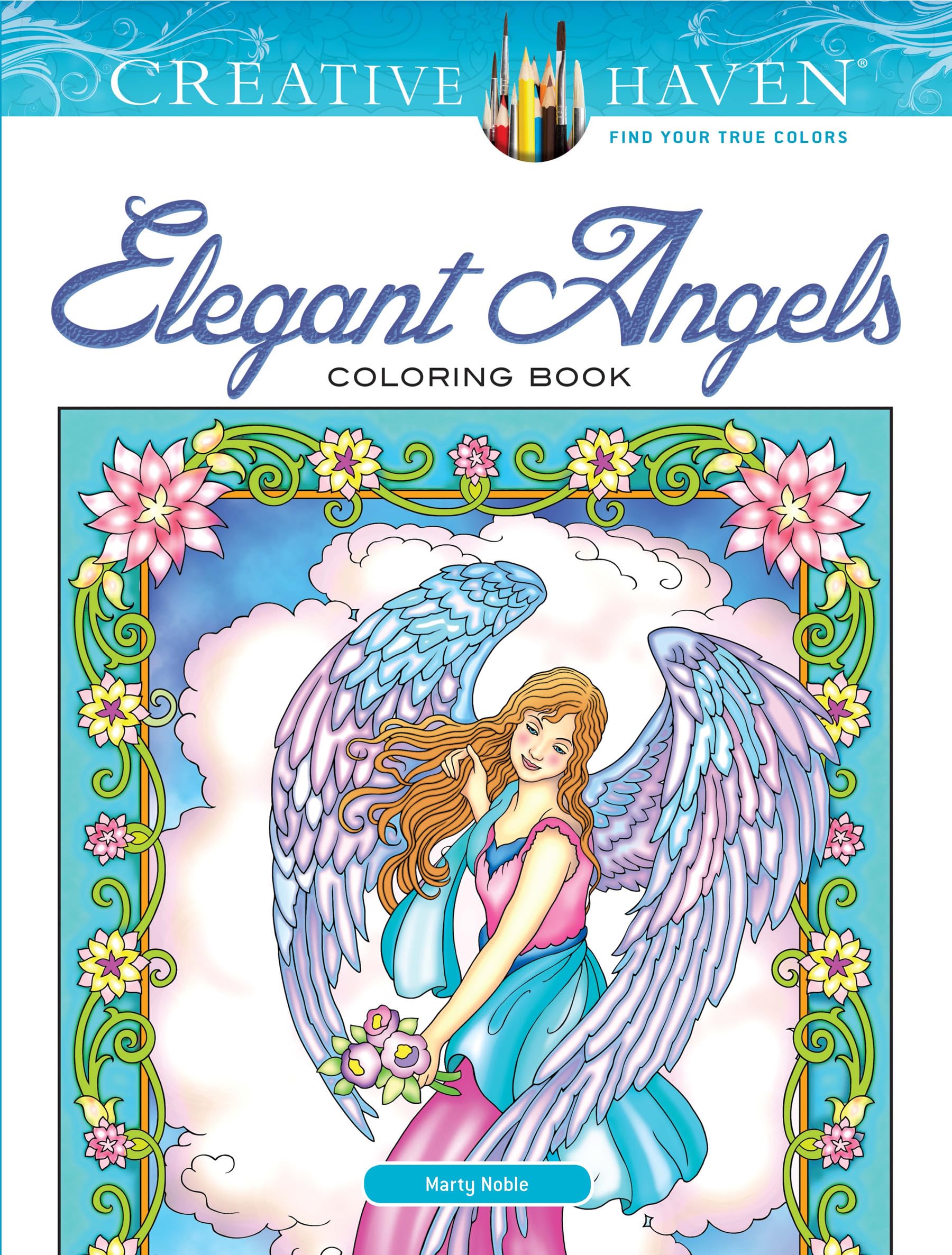 Creative Haven Angels Coloring Book