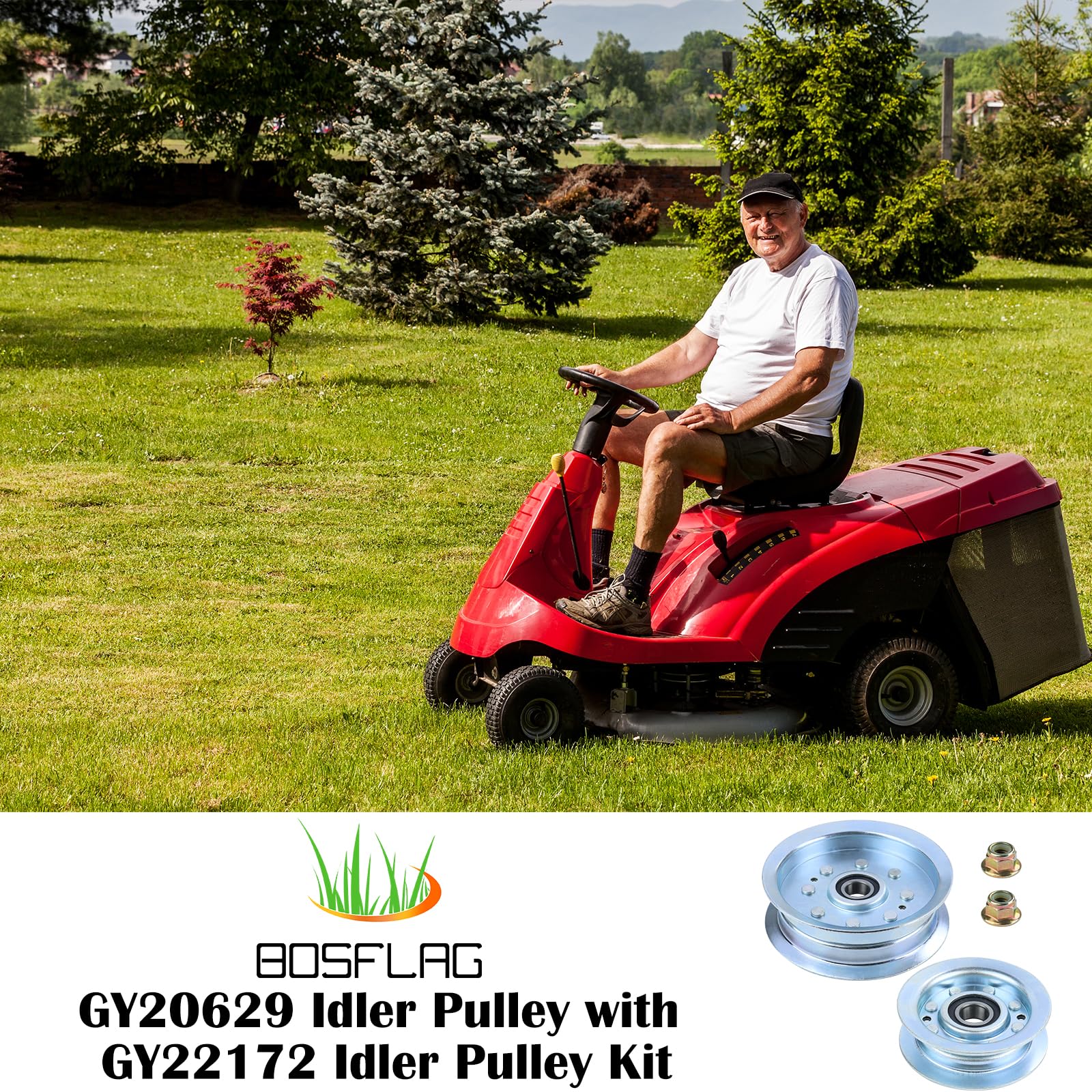 GY22172 Pulley with GY20629 Pulley for D140 Idler Pulley — Amazon image 9