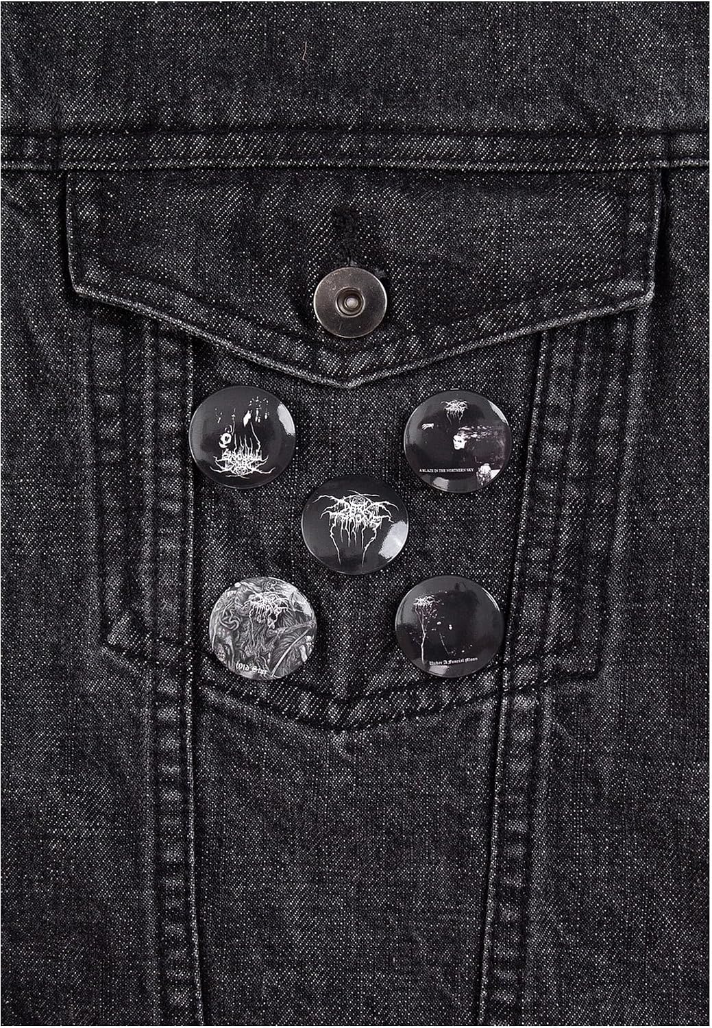 Dark Throne Darkthrone Buttonset/Badges Set # 2 Old Star' image 2