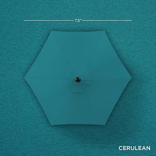 Vista 18 de Best Choice Products - Paraguas redondo para exteriores de alta resistencia (7.5 pies).