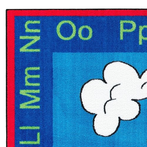 Miniatura 9 de Flagship Carpets Happy World - Alfombra educativa para el aula de los niños, el hogar y la escuela sala de juegos o dormitorio de los niños, 3 x 5