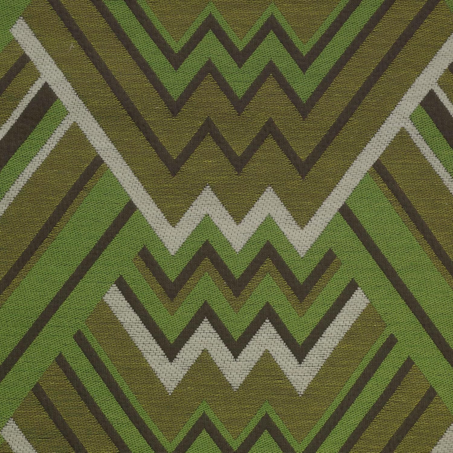 TopFabric - Mantra - Mixed Construction Jacquard Geometric Pattern Upholstery Fabric
