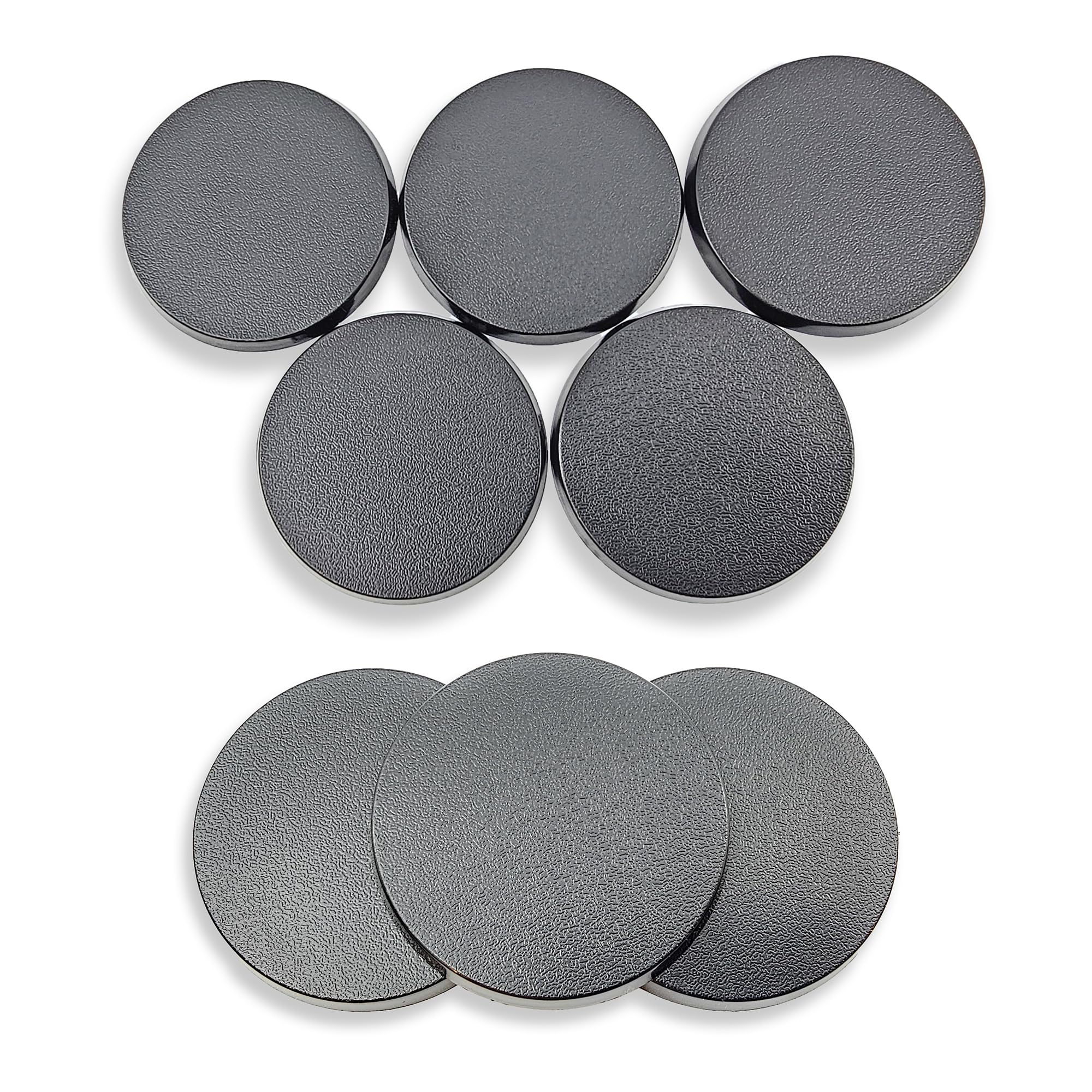 Hobby Heaven 50mm Round Plastic Wargaming Bases (5 pcs)