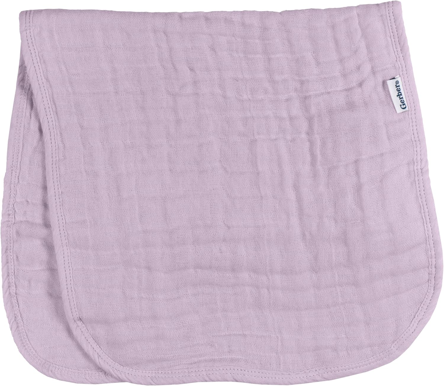 Gerber Baby Unisex Muslin Burp Cloths 6-Pack, Multi Rainbow, Large Size 20" x 10" - Image 5