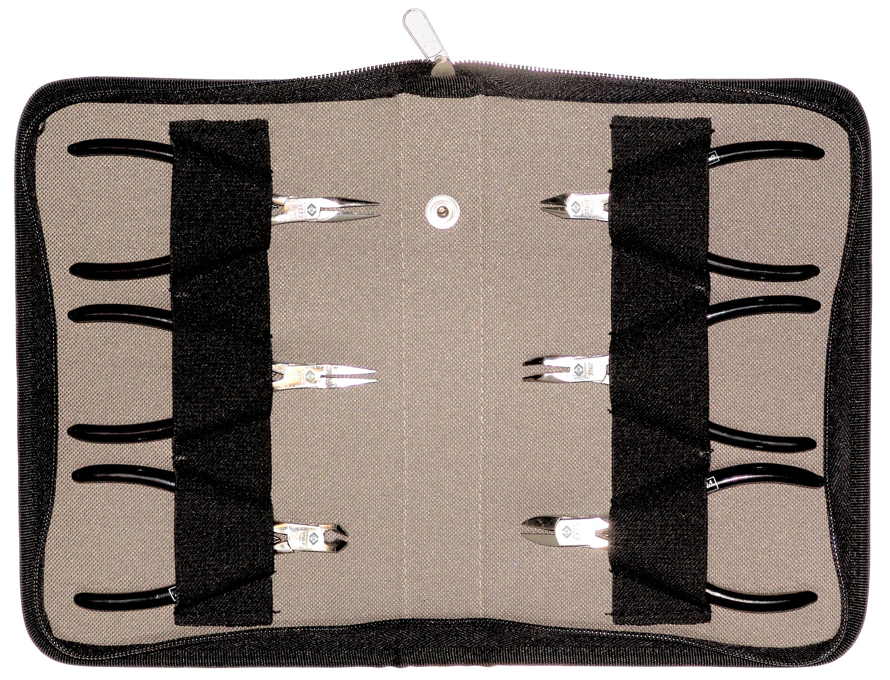 C.K T3703 Elektronik-Zangensatz 6-teilig in Servicetasche,