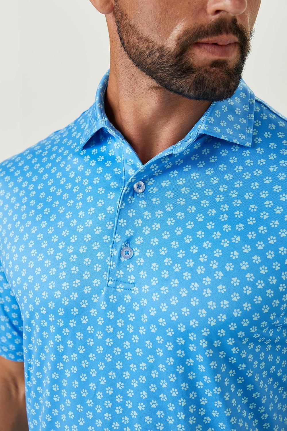 ZIRE Golf Men's Performance Polo | Dry Fit Short Sleeve Shirt | Moisture-Wicking Golf Shirt for Men | UPF 50+ | 4-Way Stretch - Image 2