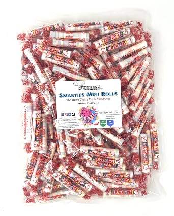 Yankee Traders Brand Candy Rolls, Smarties, 2 Pound