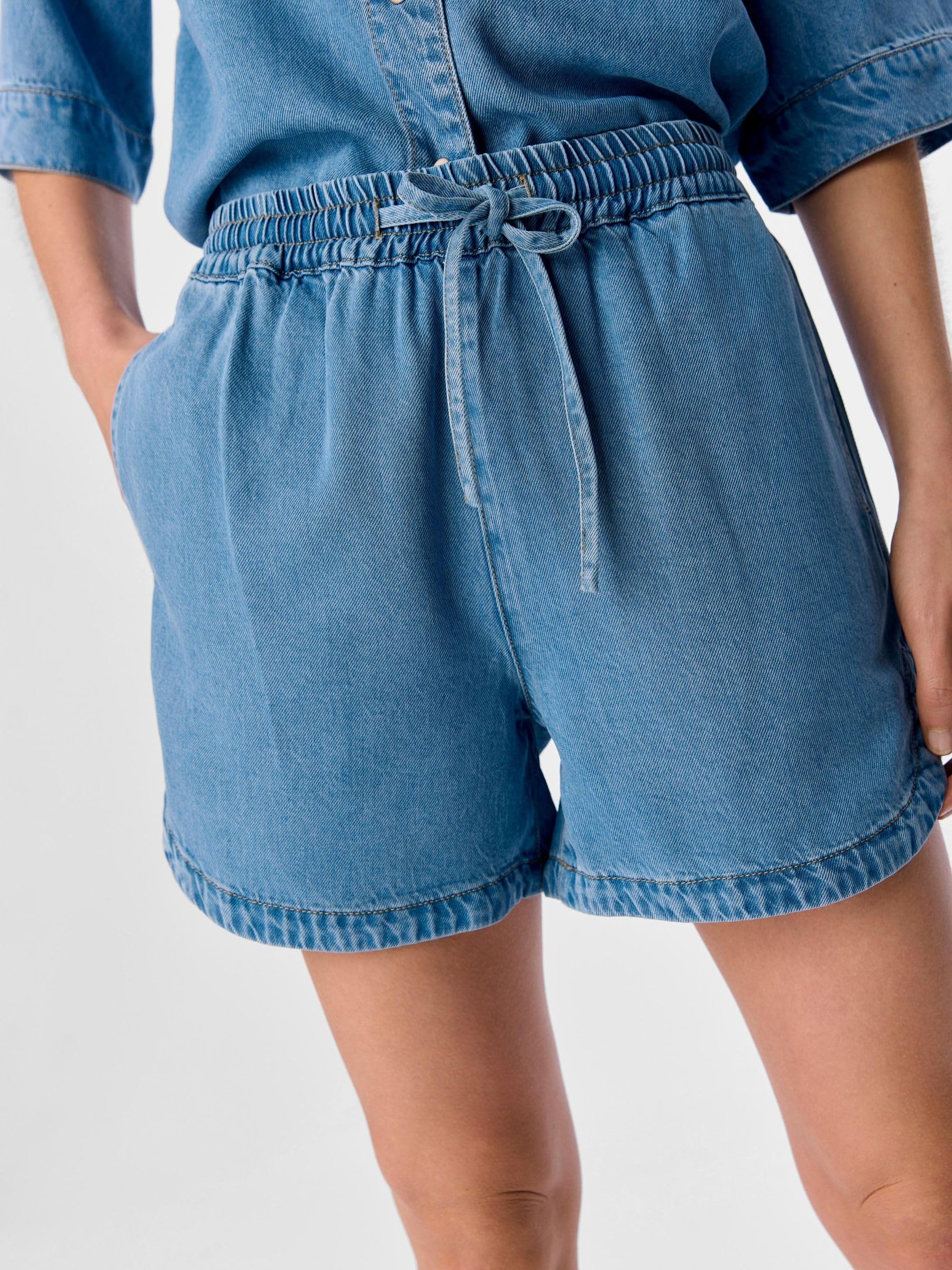 Object Female Jeansshorts Casual Short en Jean décontracté pour Femme