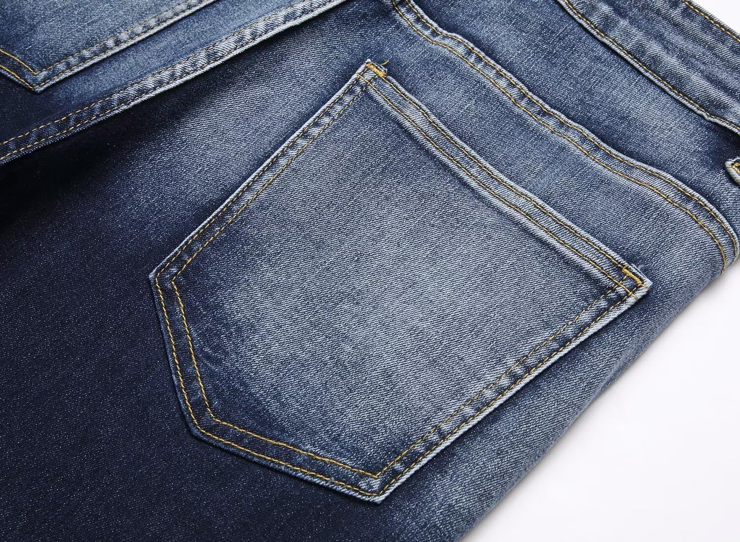 Men's Ripped Skinny Slim Fit Stretch Distressed Destroyed Jeans Denim Pants - Image 7