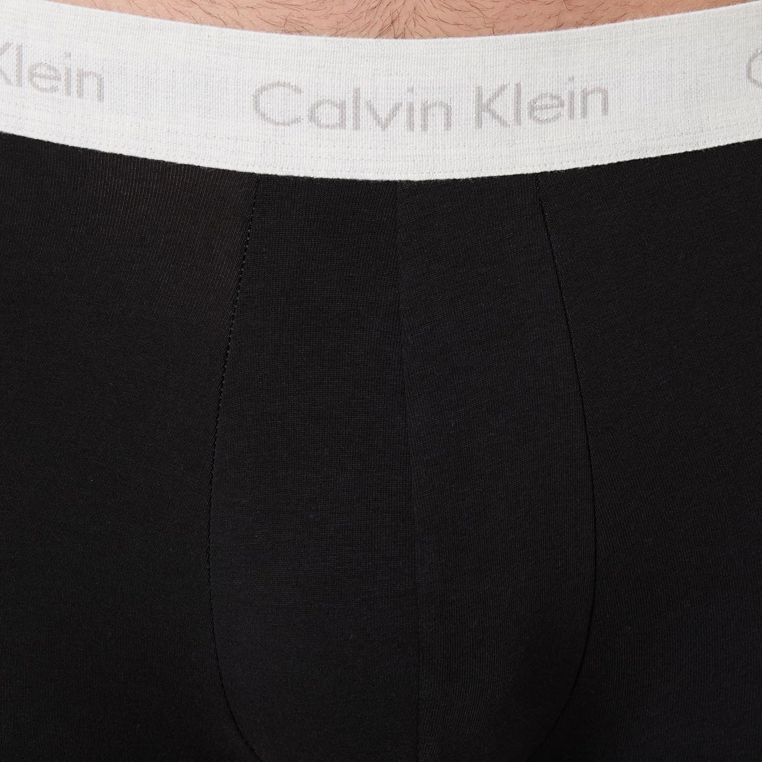 Calvin Klein Boxers Taille Basse Homme Lot de 3 – Coton doux extensible, ceinture élastique emblématique, confort au quotidien - Image détaillée