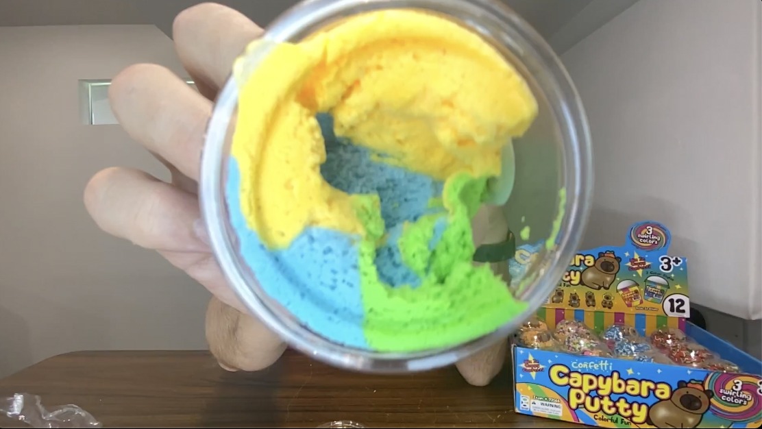 BEST Capybara Toys? | Colorful Confetti Capybara Putty